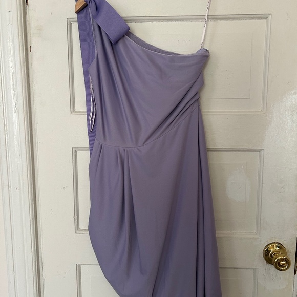 Vera Wang one-shoulder dress size 4 - Picture 1 of 3